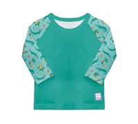 Bambino Mio, Top Nuoto, Maniche Lunghe, Protezione UPF40+ (6 a 12 mesi/Coccodrillo Furbo)