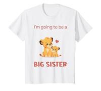 Bambino Nuova Sorella Maggiore promossa a Big Sister Sibling Annuncio Maglietta