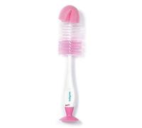 Bambino Ono Bianco/Rosa Scovolino Bottiglia con Spugna e Ventosa 728/03