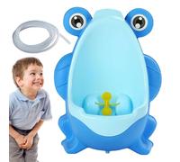 Bambino orinale per forma di ragazzi-frog, con ruota bersaglio divertente | POTS Assemblati a parete con tubo di scarico, allenatore del bagno urinale per promuovere la pulizia e l'allena
