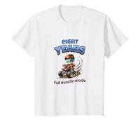 Bambino Otto Anni modalità Full Throttle Maglietta