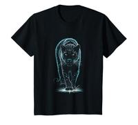 Bambino Panther Wild Black Cat Portrait Africa Animal Maglietta