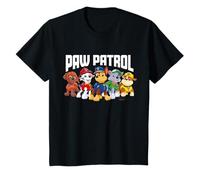 Bambino Paw Patrol - Chase Marshall Rocky Zuma Rubble Maglietta