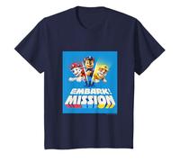 Bambino Paw Patrol - Embark On A Mission Chase Marshall Rubble Maglietta