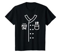 Bambino Petit Chef Chefs uniforme giacca da cuoco per bambini Maglietta