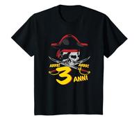 Bambino Pirati - Per il 3° compleanno - 3 anni - Pirata Maglietta