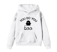 Bambino Ragazza Halloween Maglione Casual Manica Lunga Sweatshirt Felpa Bambina Senza Cappuccio Lettera Pullover Shirt Autunno Inverno Abbigliamento Lettere Zucca per Ragazzo