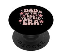 Bambino Ragazza Ragazzo Primo Compleanno Padre Di Un Anno Vecchio Era PopSockets PopGrip Adesivo