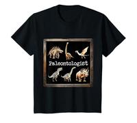Bambino Regalo per bambini che amano i dinosauri paleontologi Maglietta