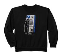 Bambino Retro Pubblico Telefono Pagamento Vintage Nostalgia Telefono Felpa