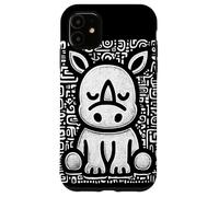 Bambino rinoceronte, baby rino, cagnolino, regalo, piccolo rino Custodia per iPhone 11