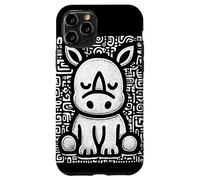 Bambino rinoceronte, baby rino, cagnolino, regalo, piccolo rino Custodia per iPhone 11 Pro