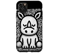 Bambino rinoceronte, baby rino, cagnolino, regalo, piccolo rino Custodia per iPhone 11 Pro Max