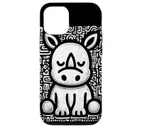 Bambino rinoceronte, baby rino, cagnolino, regalo, piccolo rino Custodia per iPhone 12/12 Pro