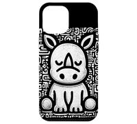 Bambino rinoceronte, baby rino, cagnolino, regalo, piccolo rino Custodia per iPhone 12 Pro Max