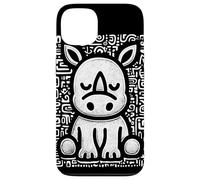Bambino rinoceronte, baby rino, cagnolino, regalo, piccolo rino Custodia per iPhone 13
