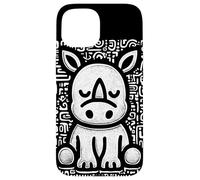 Bambino rinoceronte, baby rino, cagnolino, regalo, piccolo rino Custodia per iPhone 15