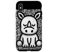 Bambino rinoceronte, baby rino, cagnolino, regalo, piccolo rino Custodia per iPhone X/XS