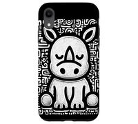 Bambino rinoceronte, baby rino, cagnolino, regalo, piccolo rino Custodia per iPhone XR
