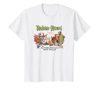 Bambino Robin Hood Retro Movie Poster Maglietta