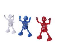 Bambino Robot Giocattolo, a Carica per Gioco Creativo | Colori vivaci, Realizzato in ABS, Promuove la narrazione fantasiosa, Design a manovella manuale