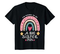 Bambino Sarò una sorella maggiore 2026 Maglietta
