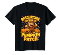Bambino Sasquatchin' Pumpkin Patch, Dolcetto per Halloween Maglietta