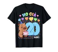 Bambino Shirt con Tema Capibara Compleanno Ho già 20 Anni Maglietta