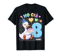 Bambino Shirt con Tema Oca Compleanno Ho già 8 Anni Maglietta