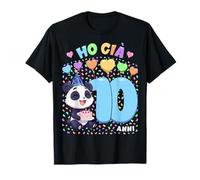Bambino Shirt con Tema Panda Compleanno Ho già 10 Anni Maglietta