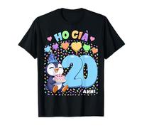 Bambino Shirt con Tema Pinguino Compleanno Ho già 20 Anni Maglietta