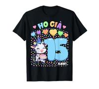 Bambino Shirt con Tema Toro Compleanno Ho già 15 Anni Maglietta