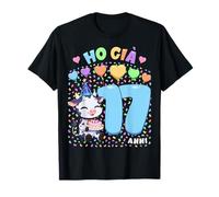 Bambino Shirt con Tema Toro Compleanno Ho già 17 Anni Maglietta