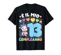 Bambino Shirt con Tema Toro È Il Mio Compleanno 13 Anni Maglietta
