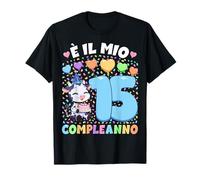 Bambino Shirt con Tema Toro È Il Mio Compleanno 15 Anni Maglietta