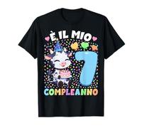 Bambino Shirt con Tema Toro È Il Mio Compleanno 7 Anni Maglietta