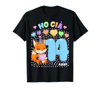 Bambino Shirt con Tema Volpe Compleanno Ho già 14 Anni Maglietta