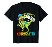 Bambino Sono pronto a distruggere il dinosauro di Kindergraten Back to School Boys Maglietta