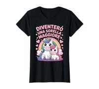 Bambino Sorella maggiore Unicorno Diventerò una maggiore Maglietta