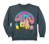 Bambino Spongebob Squarepants Kids Patrick Friends Forever 90s Retro Felpa