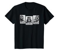 Bambino Star Wars Darth Vader Live Laugh Love Maglietta