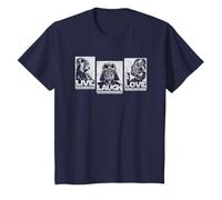 Bambino Star Wars Darth Vader Live Laugh Love Maglietta