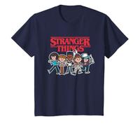 Bambino Stranger Things Cartoon Group Maglietta