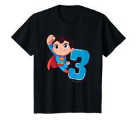 Bambino Superman Cute Birthday 3 Maglietta