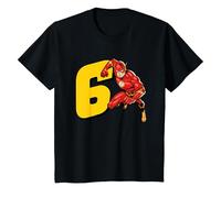 Bambino The Flash Super Hero 6th Birthday Maglietta