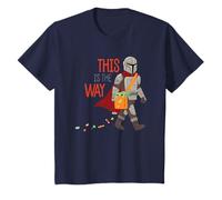 Bambino The Mandalorian This Way Halloween Maglietta