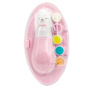 BAMBINO TRIMMER, CLIPPER BABY BAGNI - Baby unghie per toelettatura elettrica con luce - File per unghie sicuri, set di unghie per unghie delicata per il bambino