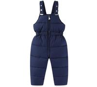 Bambino Tuta da Sci Piumino Pantaloni da Sci Bambini 2 Pezzi Set Tuta da Neve Invernale Completo Salopette da Sci Caldo Giacca Cappotto Snowsuit