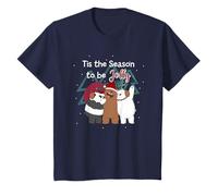 Bambino We Bare Bears Tis The Season Natale Maglietta