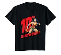 Bambino Wonder Woman 10th Birthday Maglietta